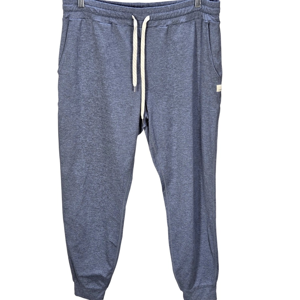 Women's Vuori Medium Heathered Blue Performance Joggers Athlesiure Activewear